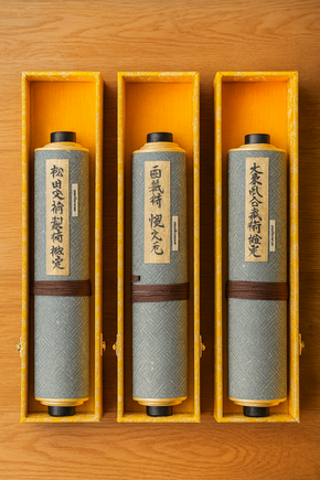 D. Orakci ist der erste Besitzer weltweit von allen 3 Nachfolger Schriftrollen (Kancho Matsuda - Kancho Maeda - Kancho Takase).