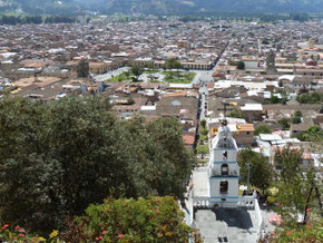Cajamarca depuis Santa Catalina