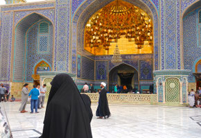 Qom: le Mausolée de Fatima