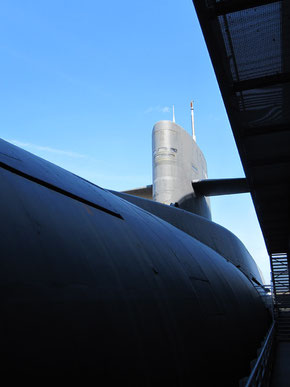 Sous-marin "Le Redoutable". Cité de la Mer, Cherbourg.