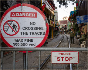Train Street geschlossen!