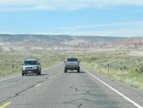 Unterwegs zum Bryce Canyon