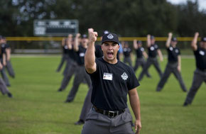 Nella foto un momento adestrativo della Minor League Baseball Umpire Training Academy in Vero Beach