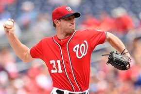 Nella foto Max Scherzer leaders negli strike out (284) (Mitchell Layton/Getty Images)