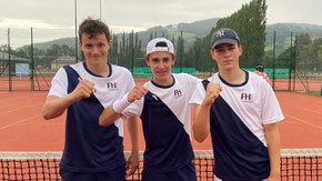 U15: Philipp Gersch, Emil Grundner, Nils Hügelsberger