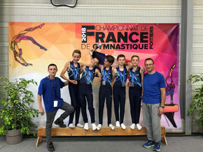 Patrice MICHELE, MIELLE Timothé, ROUX Léo, BOBLET Yanis, DUFRENEY Thibo, TRESS Sebastian, Stephane MIELLE