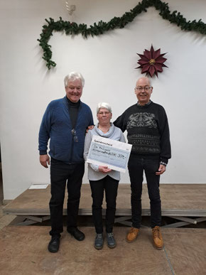 von links von rechts: Wolfgang Hansjakob, Elisabeth Fuß, Marcus Kleiner