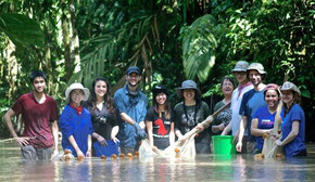 On the shores of the Rio Penitencia