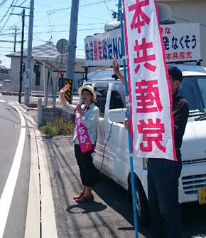 5月とは言え30度越えの中5か所で訴え