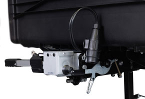 Die Heckbox wird teilvormontiert geliefert und lässt sich nach der Erstmontage schnell am Fahrzeug befestigen.