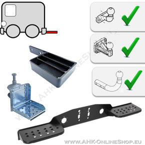 Trittbretter und Einstiegshilfen für Anhängerkupplungen