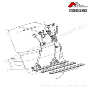 Fahrradträger für drei Fahrräder Art. Nr 0001331000000