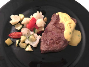 Entrecôte an Sauce Béarnaise