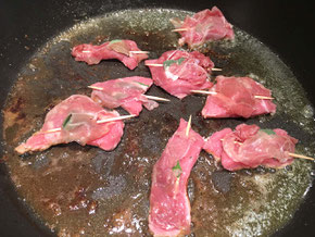 Saltimbocca mit Rucola