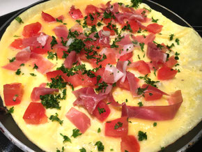 Omelette mit Füllung