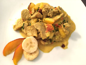 Curry mit Früchten