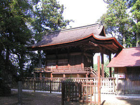 国の重要文化財　石城神社