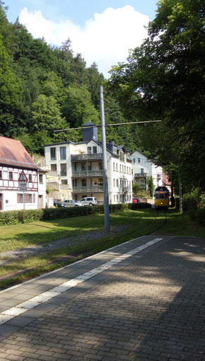 Die Kirnitzschtalbahn, Nostalgie, Ticket,Tageskarte, Stationen Beuthenfall