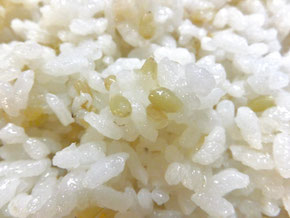 緑米ご飯