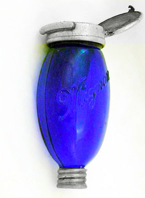 Taschenspuckflasche Mignon um 1890