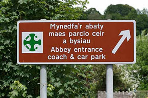 road sign / courtesy of Photolibrary Wales