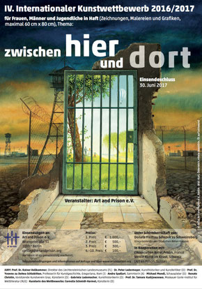 Poster Art and Prison Kunstwettbewerb 2016/ 2017