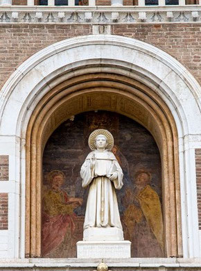 Statue des hl. Antonius  (Basilika in Padua)