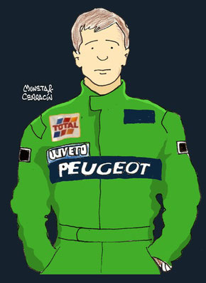 Martin Brundle by Muneta & Cerracín