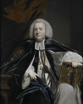 The Archbishop of York, Robert Hay Drummond painted by Joshua Reynolds in 1764