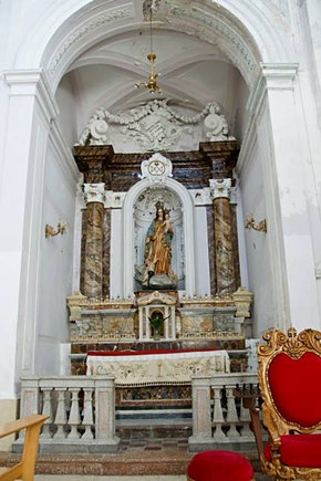 Madonna del Rosario. Chiesa SS. Annunziata, Linguaglossa.