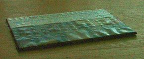 Platine nach dem bügeln und abkühlen