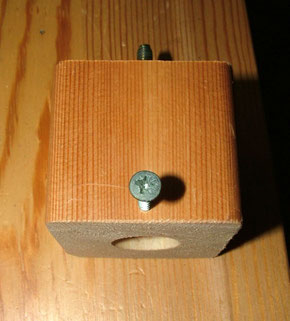 Rundspulenhalter von oben