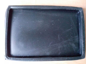 Gummi Batteriewanne GAZ 69, GAZ 69A. Rubber Battery Tray GAS 69, GAS 69A. Коврик под аккумулятор ГАЗ 69, ГАЗ 69А.