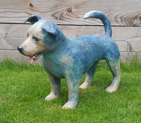 blauer  Hund