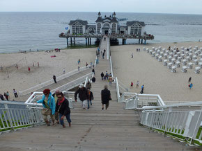 Seebrücke of Sellin on Rügen