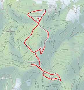 Eiskogel, Pernecker Kogel, Moar-Kogl, Kirchdorf, Kremstal, Wandern, Oberösterreich