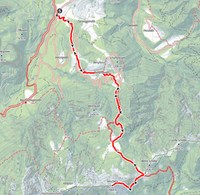 Hirscheck, Bärenalm, Türkenkarscharte, Schafferreith, Hinterstoder, Stodertal, Wandern, Oberösterreich, Pyhrn Priel