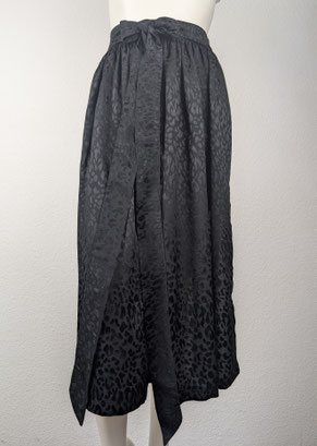 Dirndlschürze leo animal print schwarz