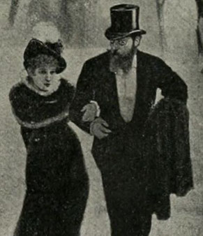 Sarah Bernhardt et Henry Fouquier