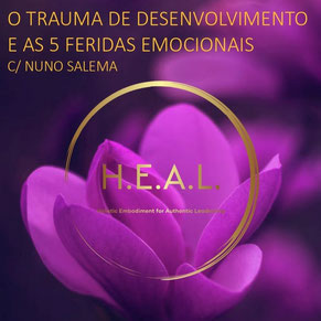 Psicoterapia Corporal, Trauma de desenvolvimento, 5 feridas emocionais, Terapia Holística, Cura, Nuno Salema