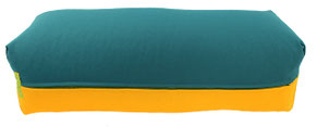 Yoga Bolster eckig petrol sonne