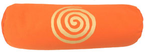 Yogarolle basis orange Spirale