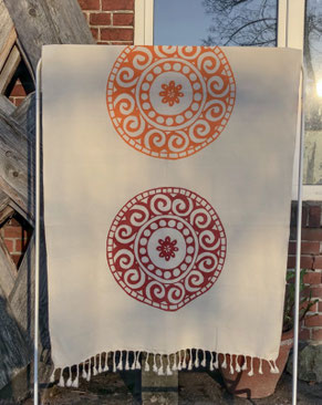 Yogadecke 100 x 200 cm Bio-Baumwolle