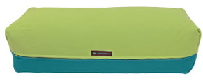 Yoga Bolster eckig hellgrün  grün