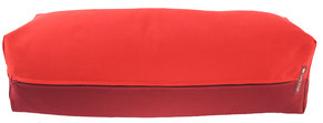 Yoga Bolster eckig rot