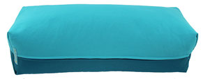Yoga Bolster eckig türkis petrol