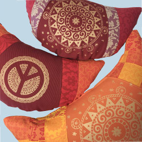meditation cushion handmade