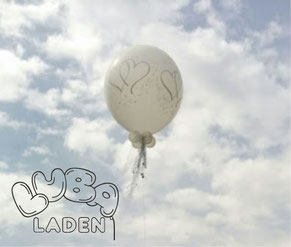 Hochzeit Riesenballon mit Helium gefüllt
