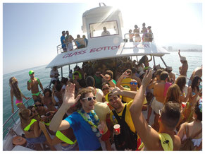 boat party Malaga