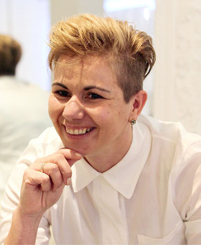 Melanie Allgäuer, Inhaberin im stil.leben store in Feldkirch,